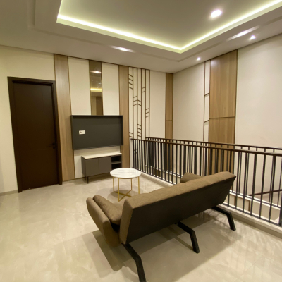 Interior Ruang Keluarga Di Bintaro