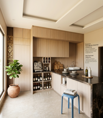 Inspirasi Desain Dapur Mewah Minimalis Modern dengan Sentuhan Arsitektural Kontemporer