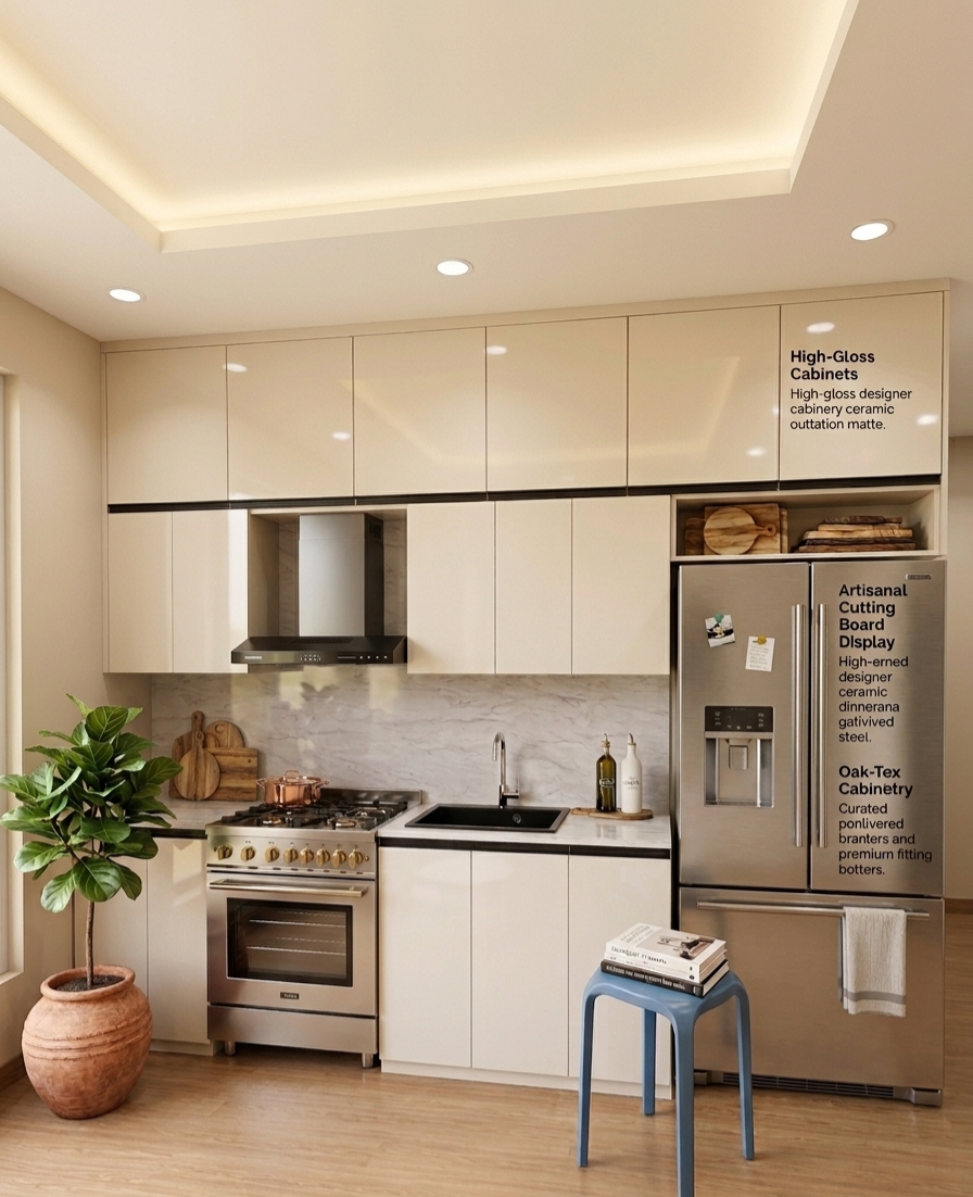 Kitchen Set Minimalis Elegan Warna Putih